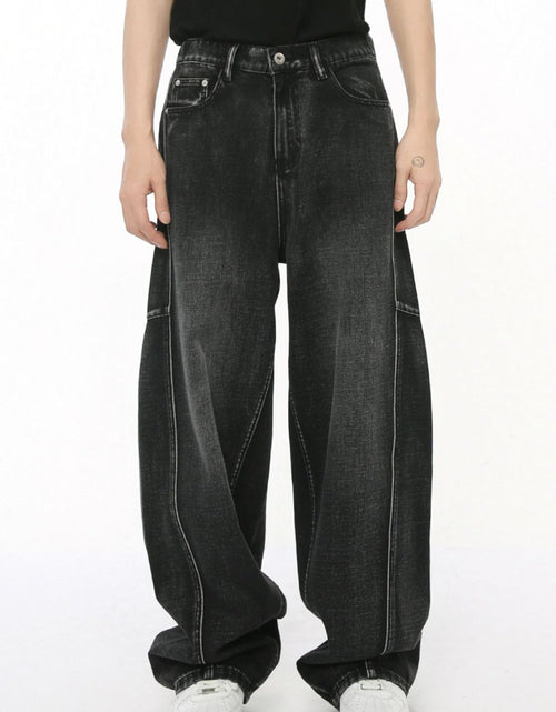 Load image into Gallery viewer, Panelled Straight Leg Jeans

