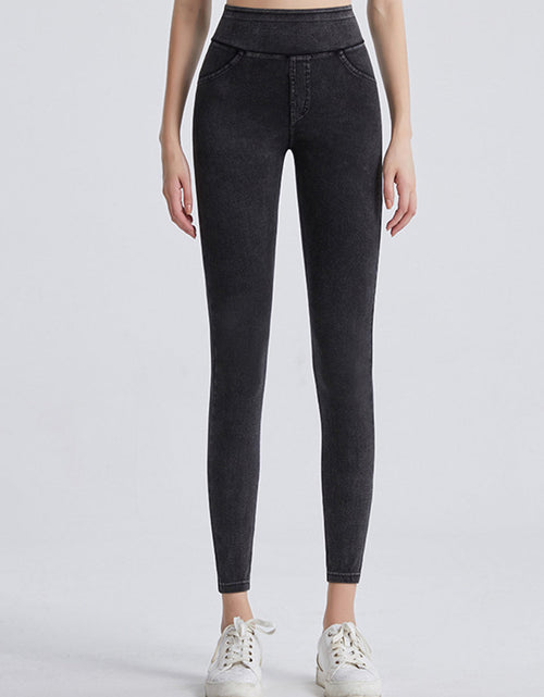 Load image into Gallery viewer, Wide Waistband Sports Leggings
