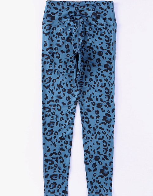 Load image into Gallery viewer, Leopard Print Wide Waistband Leggings
