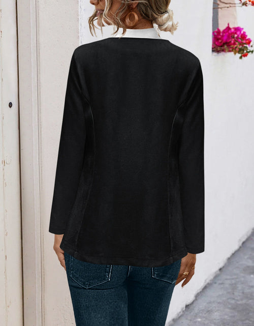 Load image into Gallery viewer, Open Front Long Sleeve Cardigan
