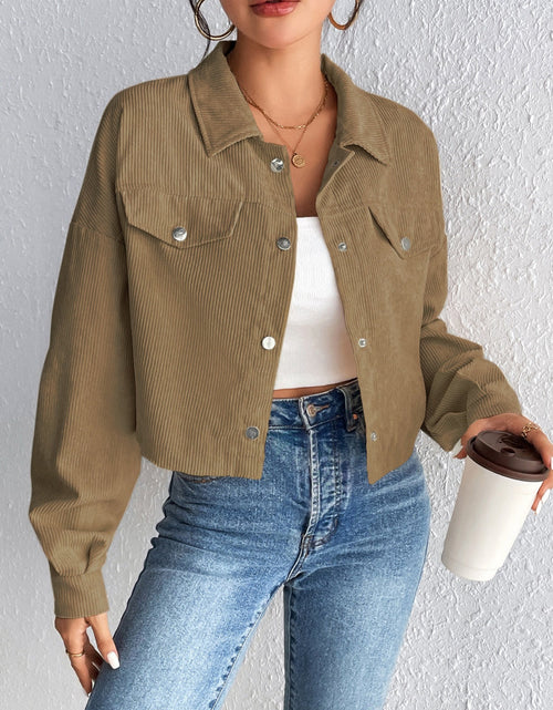 Load image into Gallery viewer, Honey Snap Down Long Sleeve Jacket
