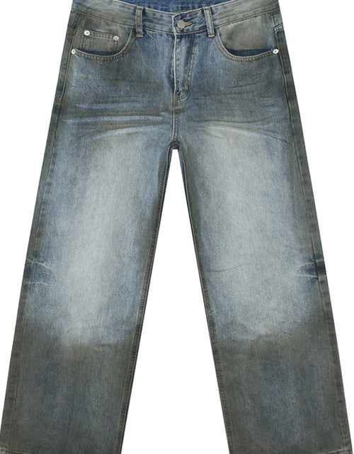 Load image into Gallery viewer, High Waist Baggy Jeans with Pockets
