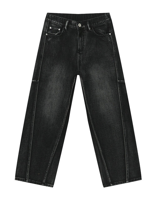 Load image into Gallery viewer, Panelled Straight Leg Jeans
