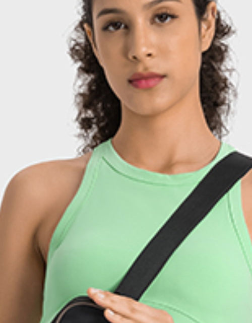 Load image into Gallery viewer, Millennia Racerback Cropped Sports Tank
