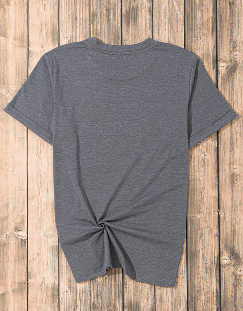Load image into Gallery viewer, USA Round Neck Short Sleeve T-Shirt
