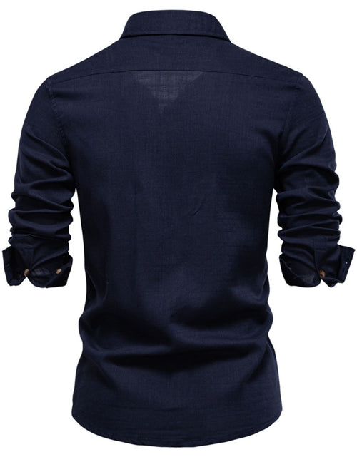 Load image into Gallery viewer, Men's Button Down Collared Neck Shirt
