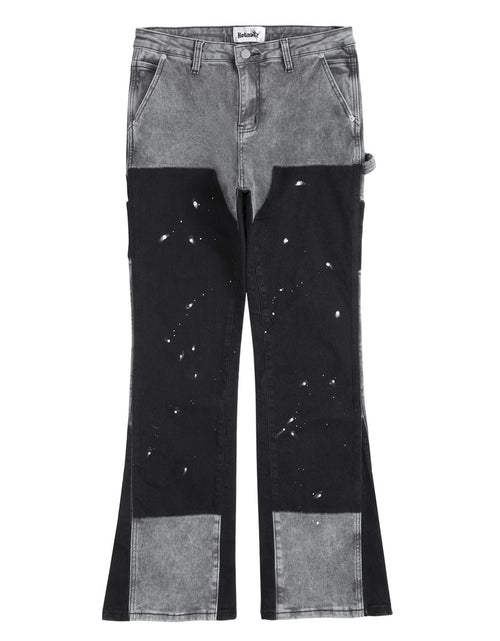 Load image into Gallery viewer, Men's Contrast Washed Bootcut Jeans
