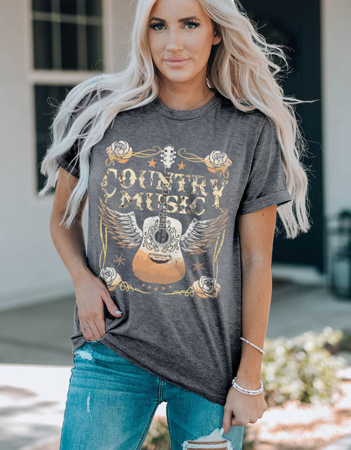 Load image into Gallery viewer, COUNTRY MUSIC Graphic T-Shirt
