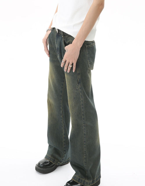 Load image into Gallery viewer, Decorative Seam Jeans with Pockets
