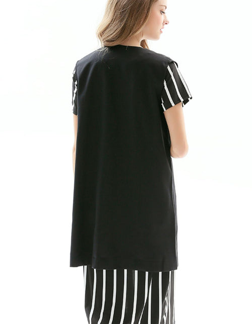 Load image into Gallery viewer, One-Button Sleeveless Longline Blazer
