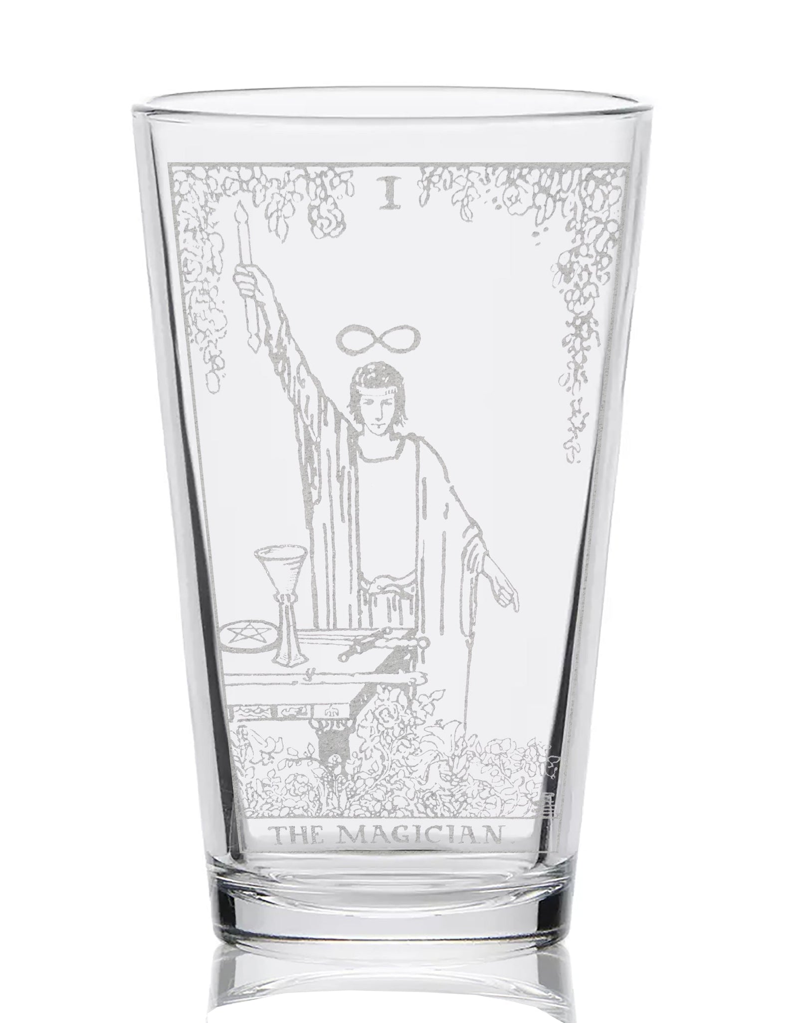 RIDER-WAITE TAROT CARD Pint Glasses by LumEngrave