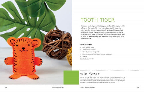 Load image into Gallery viewer, Sewing Simple Softies with 17 Amazing Designers by Schiffer Publishing
