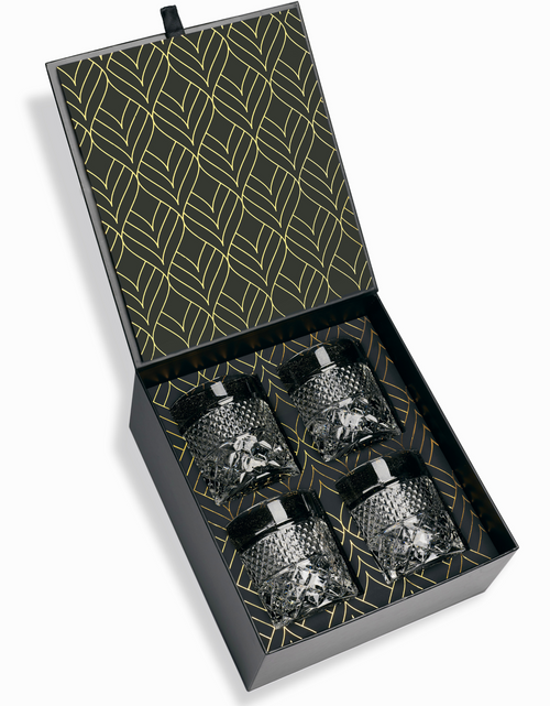 Load image into Gallery viewer, The Privilege Collection - Admiral Glasses by R.O.C.K.S. Whiskey Chilling Stones
