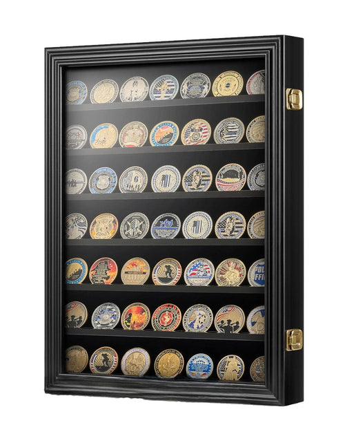 Load image into Gallery viewer, Wall Coin Display, Challenge coin wall display. by The Military Gift Store
