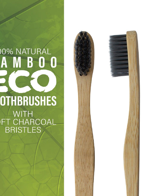 Load image into Gallery viewer, 100% Natural Bamboo Toothbrush by Pursonic
