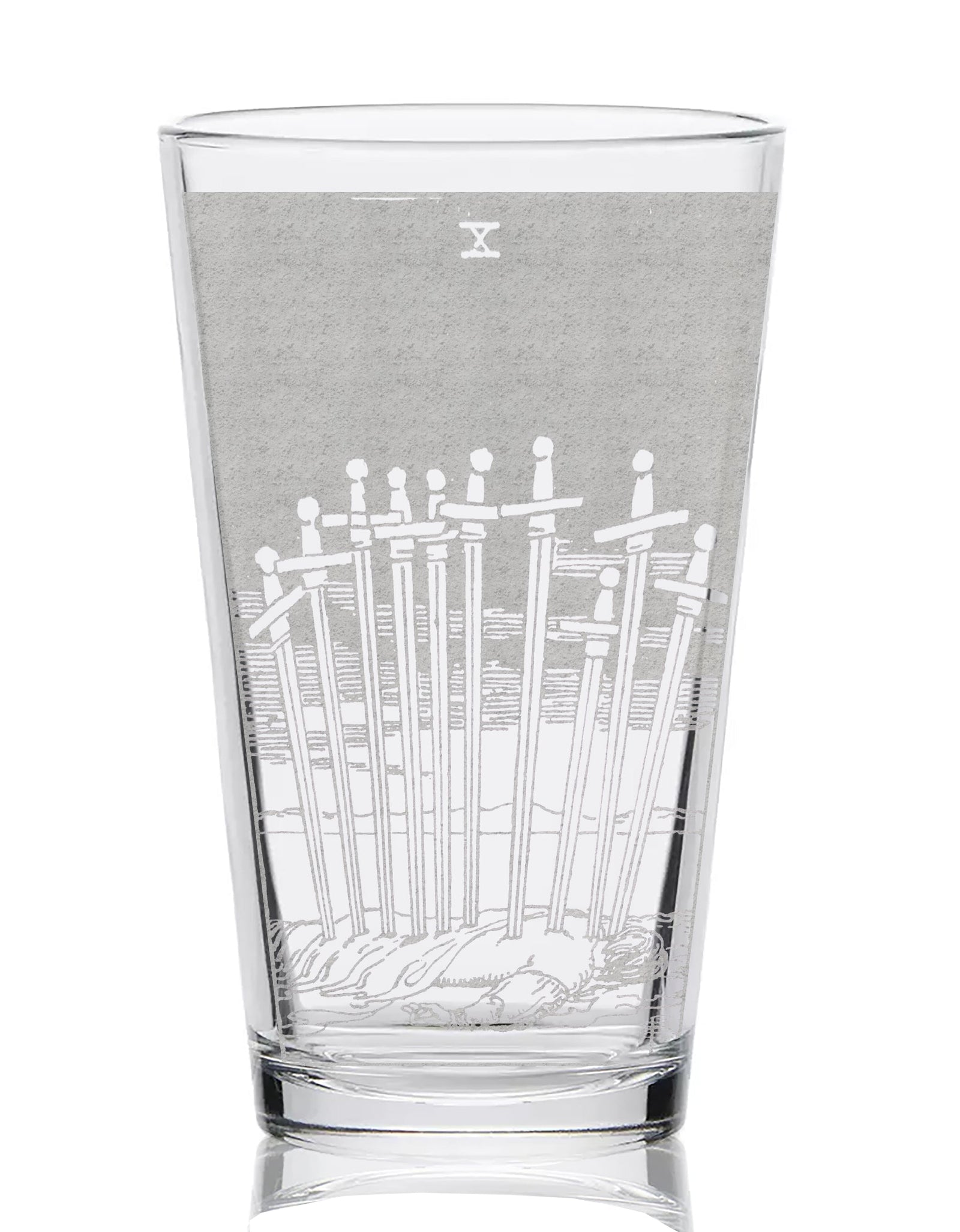 RIDER-WAITE TAROT CARD Pint Glasses by LumEngrave