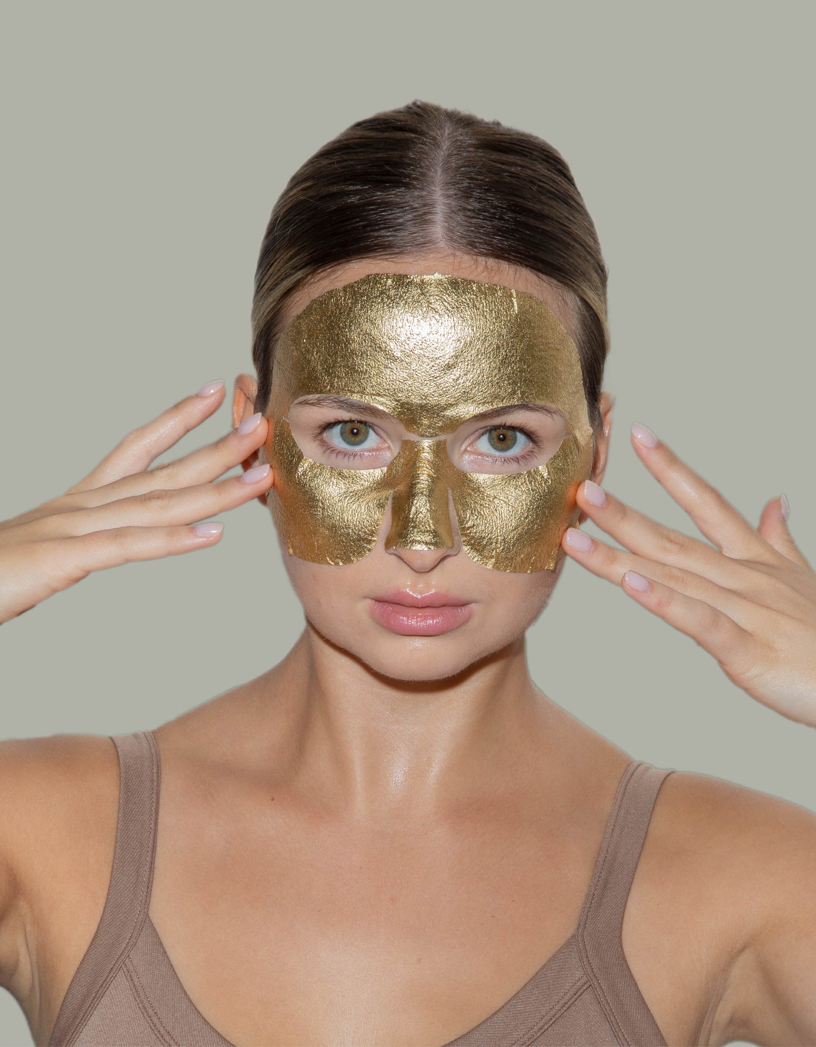 24K Gold Foil Premium Face Mask by LAPCOS