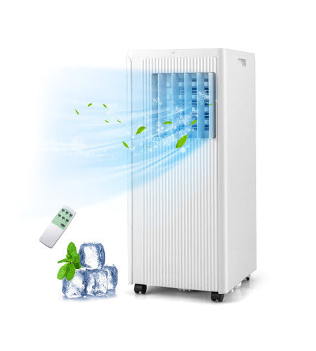 10000 BTU Portable Air Conditioner Cools up to 350 Sq wth 24H Timer