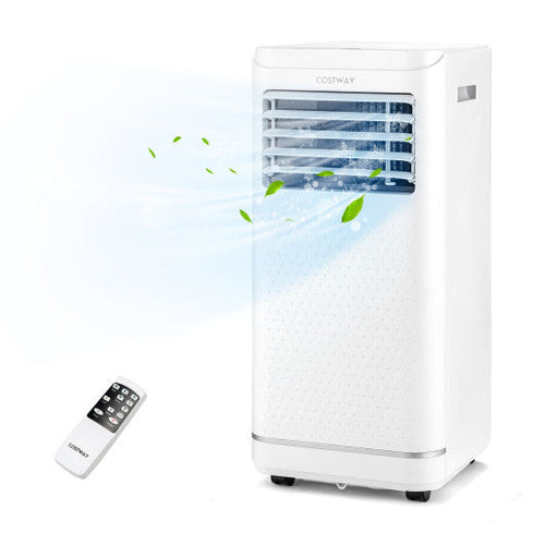 Load image into Gallery viewer, 10000 BTU Portable Air Conditioner with Dehumidifier and Fan Mode
