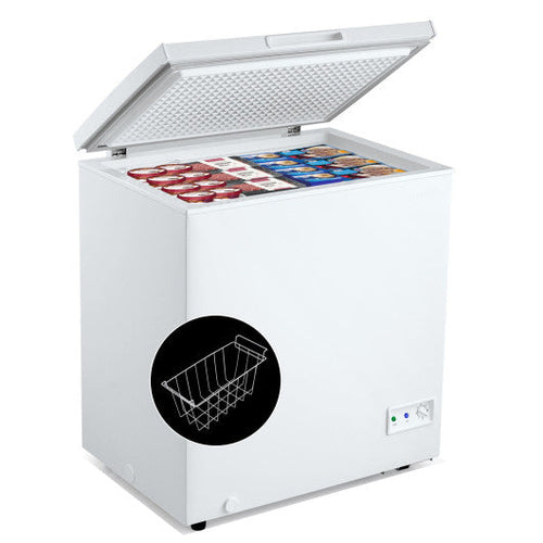 Load image into Gallery viewer, 3.5/5 Cu.ft Compact Chest Freezer with Removable Storage Basket-5 Cubic Feet
