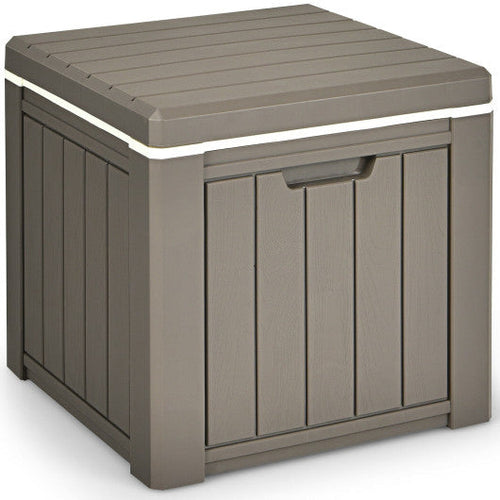 Load image into Gallery viewer, 10 4-in-1 Gallon Storage Cooler for Picnic and Outdoor Activities-Brown
