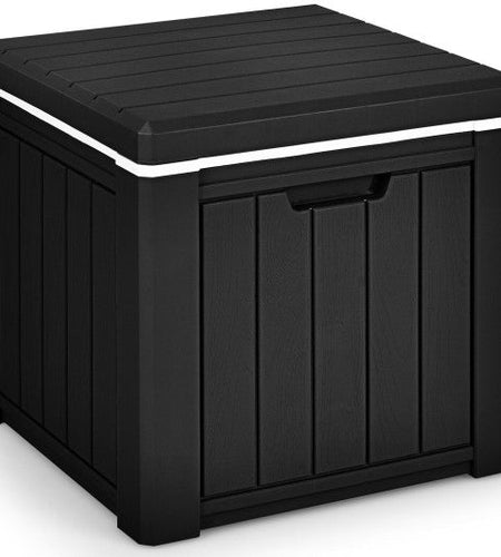 10 4-in-1 Gallon Storage Cooler for Picnic and Outdoor Activities-Black