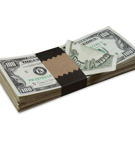 $10,000 ✔️RealAged™ Full Print 1990 Series Stack by Prop Money Inc