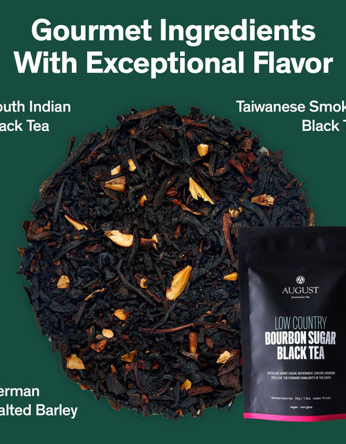 Load image into Gallery viewer, Low Country - Bourbon Sugar Black Tea
