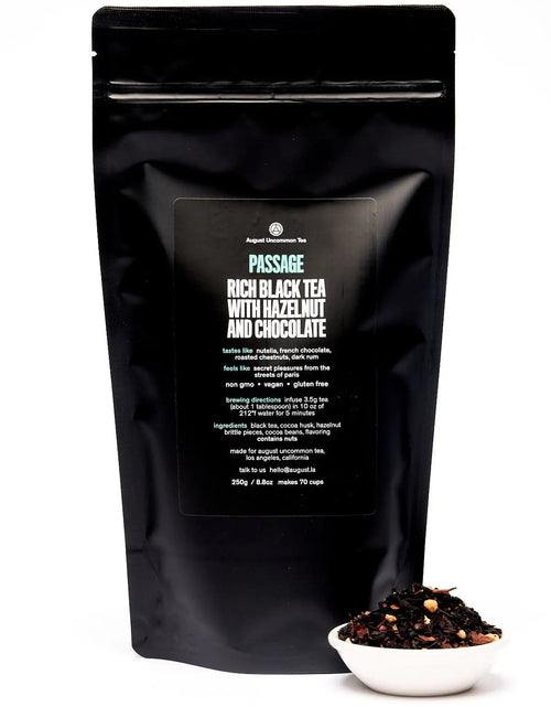 Load image into Gallery viewer, Passage - Hazelnut Chocolate Black Tea

