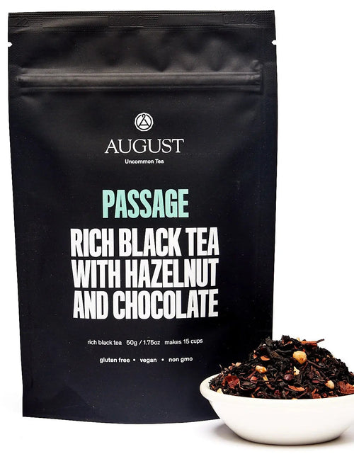 Load image into Gallery viewer, Passage - Hazelnut Chocolate Black Tea
