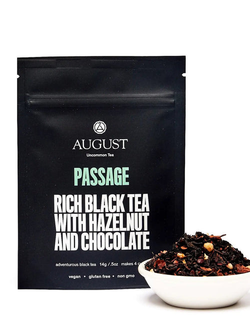 Load image into Gallery viewer, Passage - Hazelnut Chocolate Black Tea
