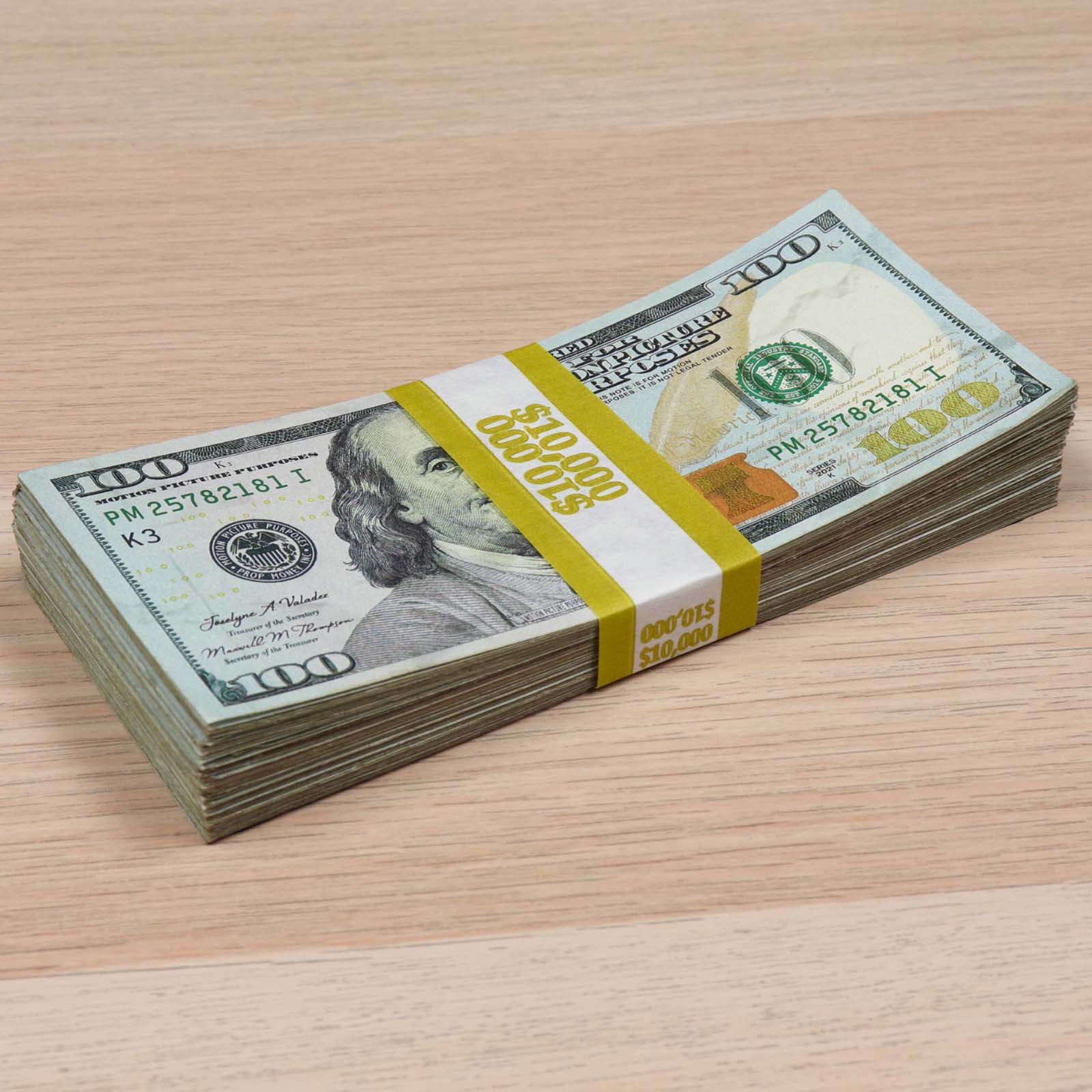 $500,000 ✔️RealAged™ Full Print New Series Stacks by Prop Money Inc