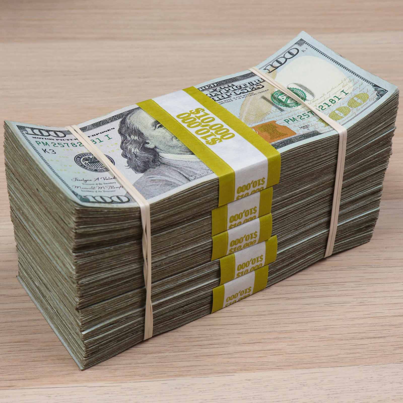 $100,000 ✔️RealAged™ BLANK FILLER New Series Bundle Pack by Prop Money Inc