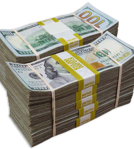 $100,000 ✔️RealAged™ BLANK FILLER New Series Bundle Pack by Prop Money Inc