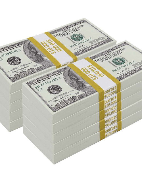 Load image into Gallery viewer, $100,000 BLANK FILLER 2000 Series Stacks by Prop Money Inc
