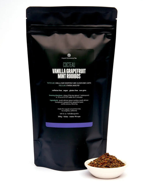 Load image into Gallery viewer, Cocteau - Vanilla Grapefruit Mint Rooibos Tea (Caffeine Free)
