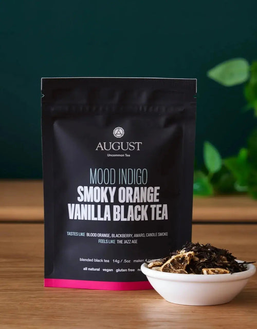 Load image into Gallery viewer, Mood Indigo - Smoky Orange Vanilla Black tea
