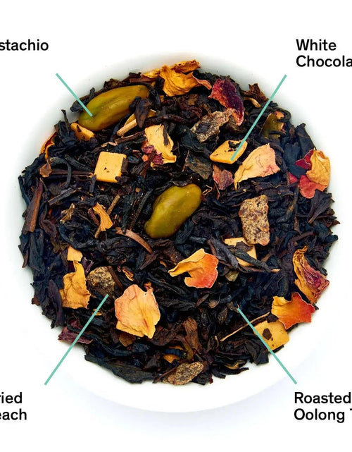 Load image into Gallery viewer, Dark Iris - Peach Pistachio Oolong Tea
