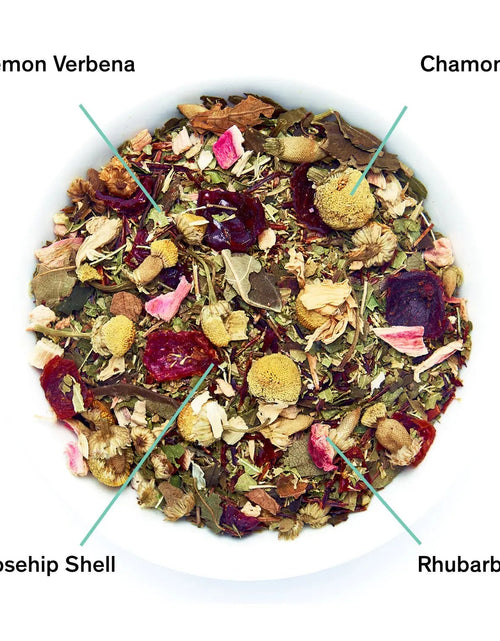 Load image into Gallery viewer, Days of Heaven - Rhubarb Verbena Chamomile Tea (Caffeine Free)
