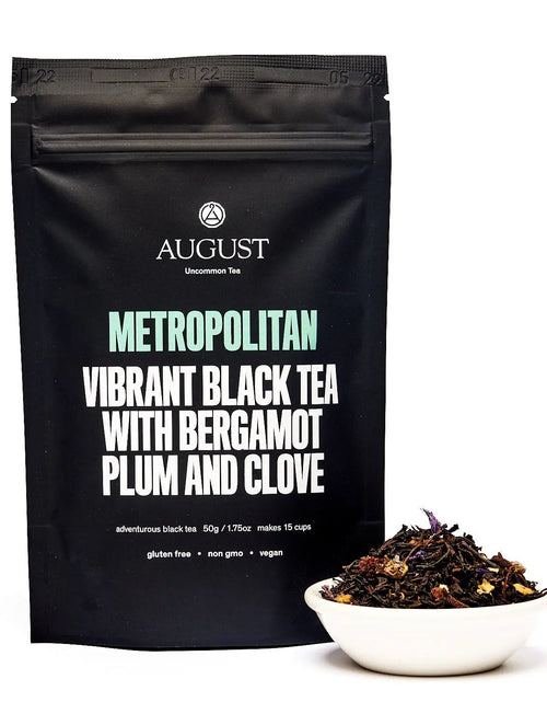 Load image into Gallery viewer, Metropolitan - Bergamot Plum Earl Grey Black Tea
