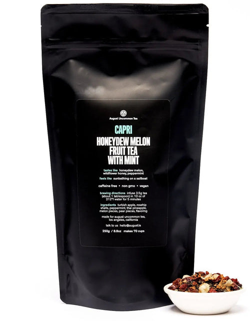 Load image into Gallery viewer, Capri - Honeydew Melon Mint Tea (Caffeine Free)
