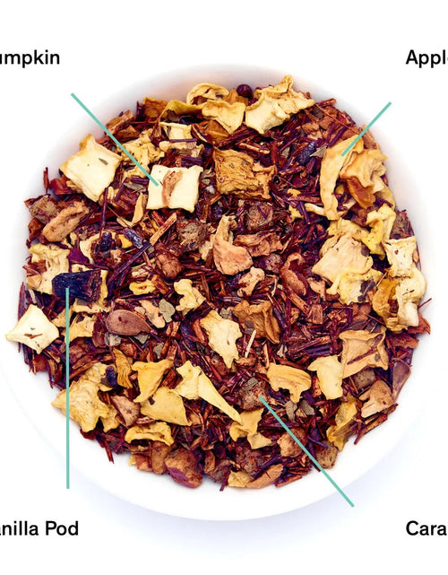 Load image into Gallery viewer, Psychocandy - Roasted Pumpkin Caramel Rooibos Tea (Caffeine Free)
