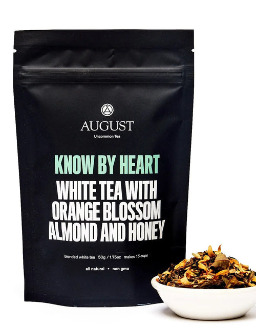 Load image into Gallery viewer, Know by Heart - Orange Blossom Almond White Tea
