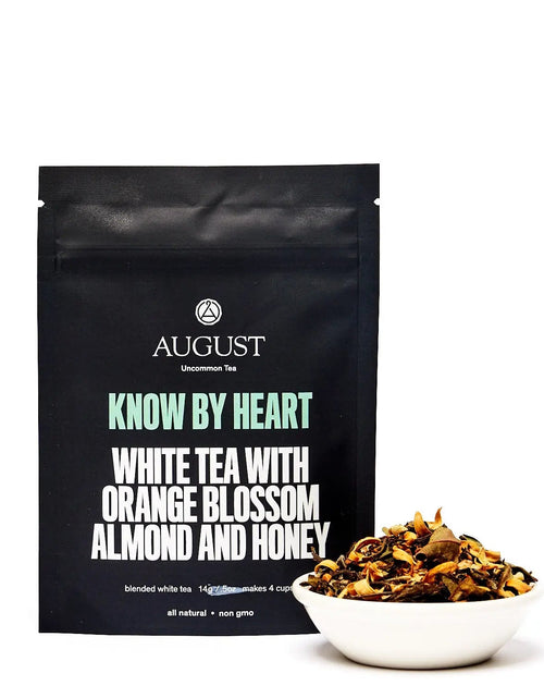 Load image into Gallery viewer, Know by Heart - Orange Blossom Almond White Tea
