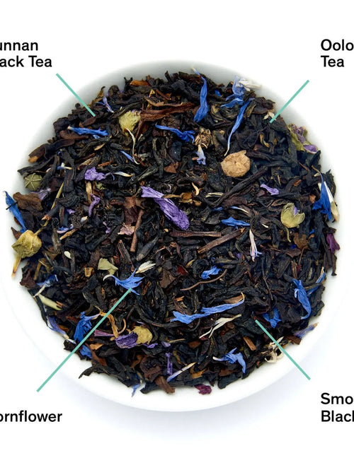 Load image into Gallery viewer, Black Metallic - Violet Elderberry Black Tea (15 Tea Bags)
