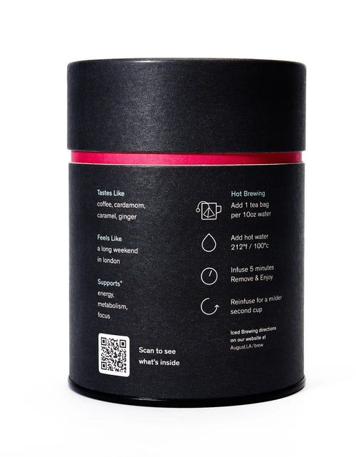 Load image into Gallery viewer, Dirty Chai - Spicy Black Tea With Coffee (15 Tea Bags)
