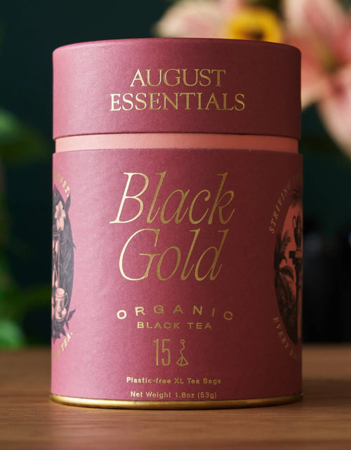 Load image into Gallery viewer, Essentials Black Gold Black Tea - 15 Tea Bags
