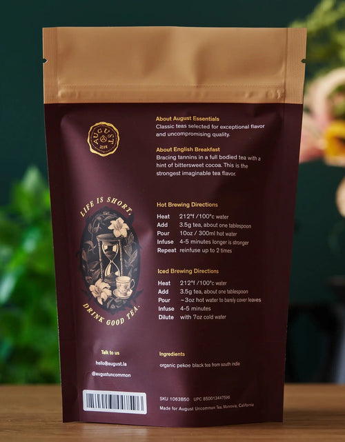 Load image into Gallery viewer, Essentials English Breakfast Black Tea
