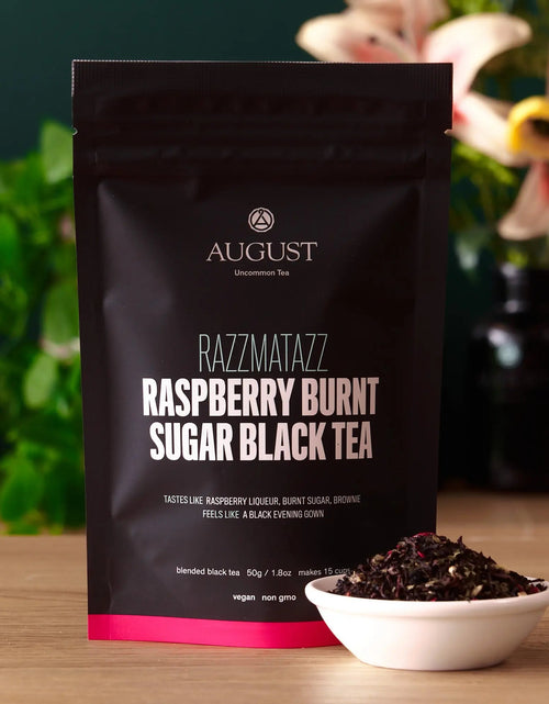 Load image into Gallery viewer, Razzmatazz - Raspberry Burnt Sugar Black Tea
