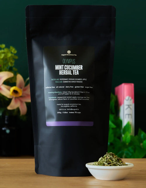 Load image into Gallery viewer, Olympus - Mint Cucumber Herbal Tea (Caffeine Free)
